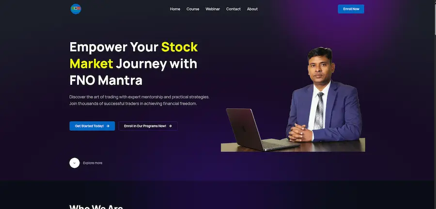Futures and Options (FNO) Course Provider Image